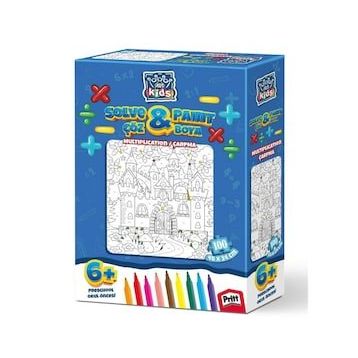 Art Kids Çöz Boya Çarpma