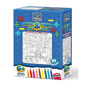Art Kids Çöz Boya Çarpma