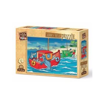 Art Kids Mutlu Fok Balıkları 25 Parça Ahşap Puzzle