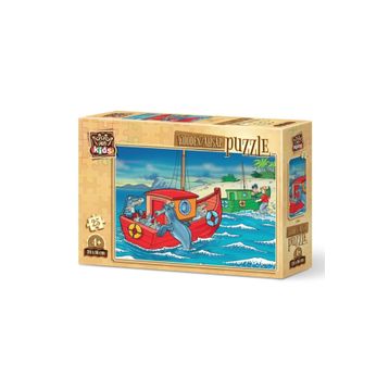 Art Kids Mutlu Fok Balıkları 25 Parça Ahşap Puzzle