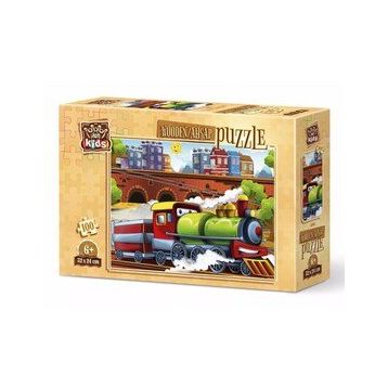 Art Kids Nereye Çufçufluyoruz? 100 Parça Ahşap Puzzle