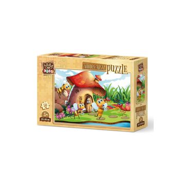 Art Kids Şarkıcı Arı ve Orkestrası 50 Parça Ahşap Puzzle