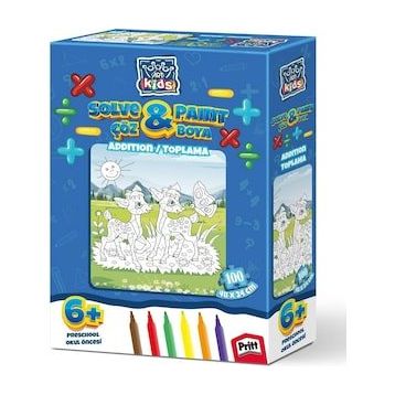 Art Kids Toplama Çöz Boya