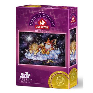 Art Puzzle 100 Parça Aslan Burcu Puzzle