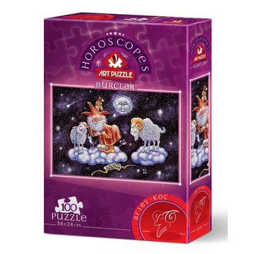 Art Puzzle 100 Parça Koç Burcu Puzzle