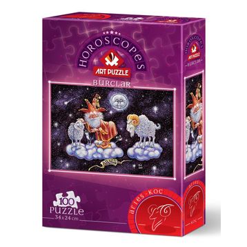 Art Puzzle 100 Parça Koç Burcu Puzzle