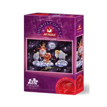 Art Puzzle 100 Parça Koç Burcu Puzzle