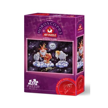 Art Puzzle 100 Parça Koç Burcu Puzzle