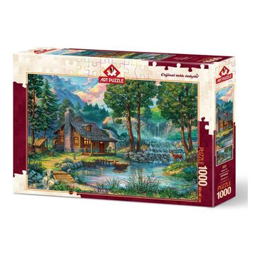 Art Puzzle 1000 Parça Masal Evi Puzzle