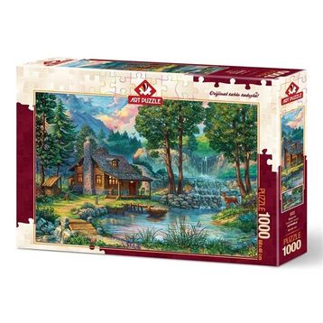 Art Puzzle 1000 Parça Masal Evi Puzzle