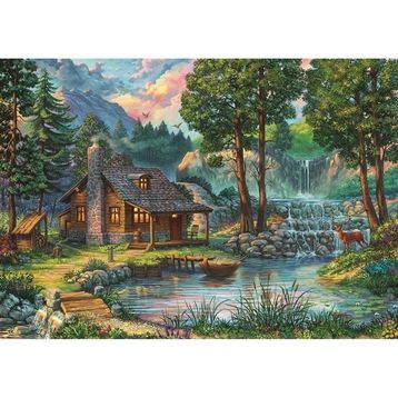 Art Puzzle 1000 Parça Masal Evi Puzzle