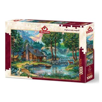 Art Puzzle 1000 Parça Masal Evi Puzzle