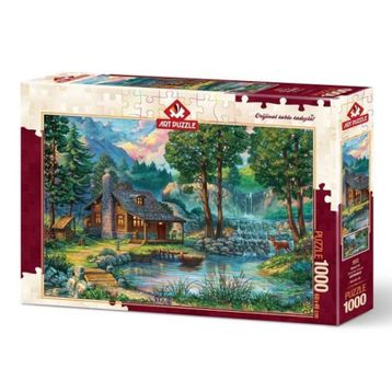 Art Puzzle 1000 Parça Masal Evi Puzzle