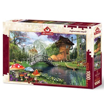 Art Puzzle 1000 Parça Postal Puzzle