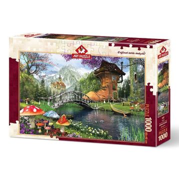 Art Puzzle 1000 Parça Postal Puzzle
