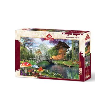 Art Puzzle 1000 Parça Postal Puzzle