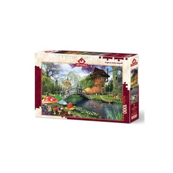 Art Puzzle 1000 Parça Postal Puzzle