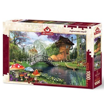 Art Puzzle 1000 Parça Postal Puzzle