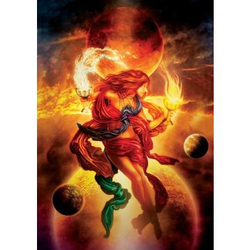 Art Puzzle 1000 Parça Su Ve Ateş Puzzle