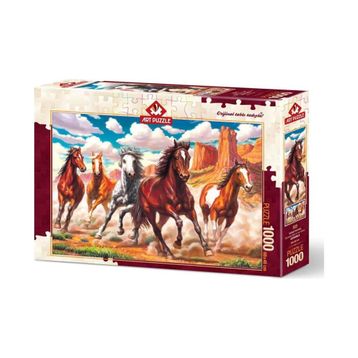 Art Puzzle 1000 Parça Vadide Dörtnala Puzzle