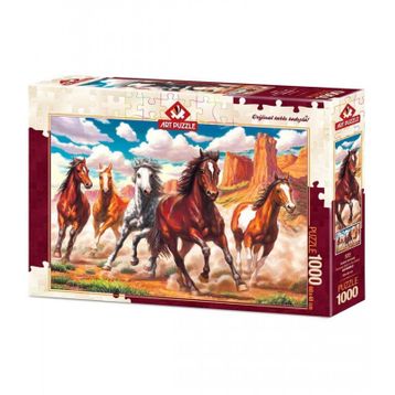 Art Puzzle 1000 Parça Vadide Dörtnala Puzzle