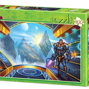 Art Puzzle 200 Parça Savaşçı
