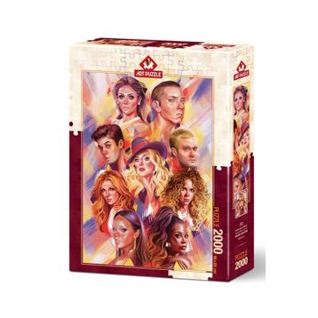 Art Puzzle 2000 Parça Dünya Müzik Starları Puzzle