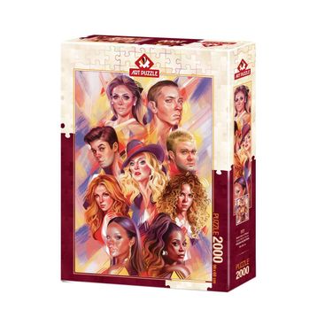 Art Puzzle 2000 Parça Dünya Müzik Starları Puzzle