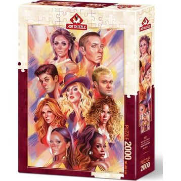 Art Puzzle 2000 Parça Dünya Müzik Starları Puzzle