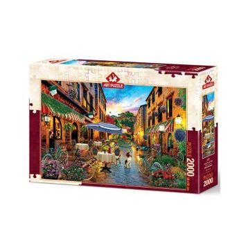 Art Puzzle 2000 Parça İtalya'da Gezinti Puzzle