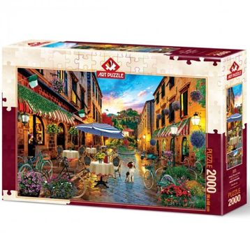 Art Puzzle 2000 Parça İtalya'da Gezinti Puzzle