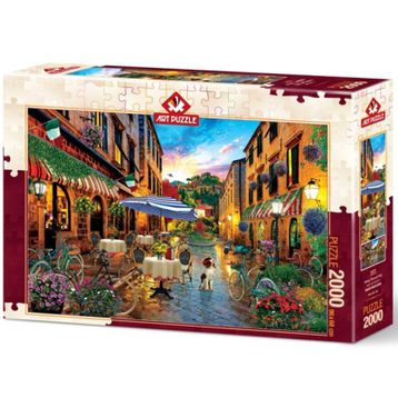 Art Puzzle 2000 Parça İtalya'da Gezinti Puzzle