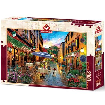 Art Puzzle 2000 Parça İtalya'da Gezinti Puzzle