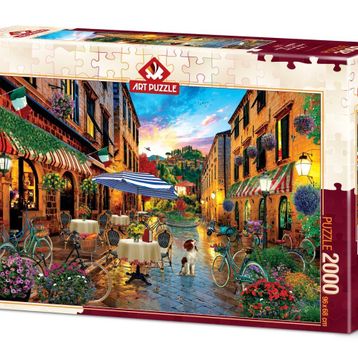 Art Puzzle 2000 Parça İtalya'da Gezinti Puzzle