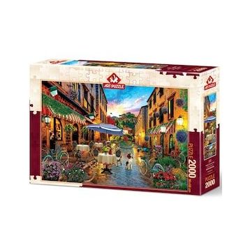 Art Puzzle 2000 Parça İtalya'da Gezinti Puzzle