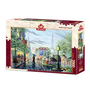 Art Puzzle 2000 Parça Yaz Yağmuru Paris Puzzle