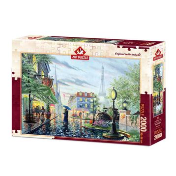 Art Puzzle 2000 Parça Yaz Yağmuru Paris Puzzle
