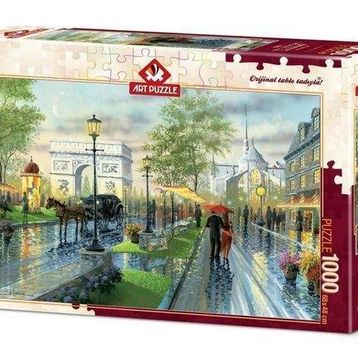 Art Puzzle 4225 Bahar Gezin Paris 1000 Parça Puzzle