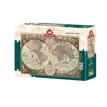Art Puzzle 4276 Dünya Haritası 260 Parça Puzzle