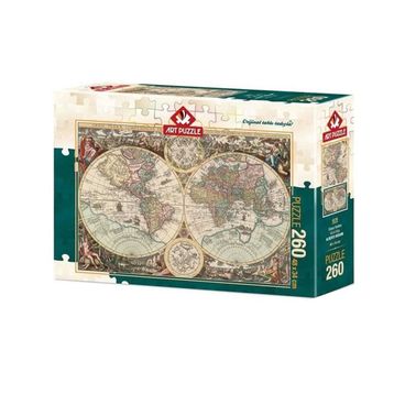 Art Puzzle 4276 Dünya Haritası 260 Parça Puzzle