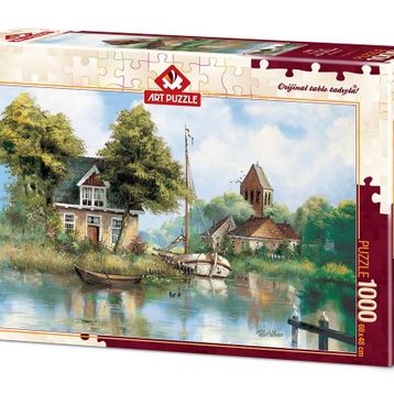 Art Puzzle 4386 Eve Dönüş 1000 Parça Puzzle