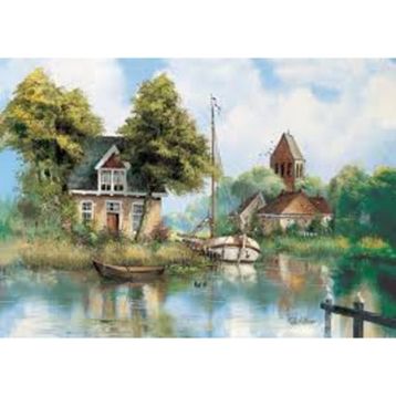 Art Puzzle 4386 Eve Dönüş 1000 Parça Puzzle