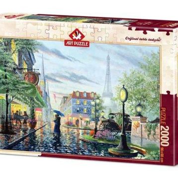 Art Puzzle 4574 Yaz Yağmuru Paris 2000 Parça Puzzle