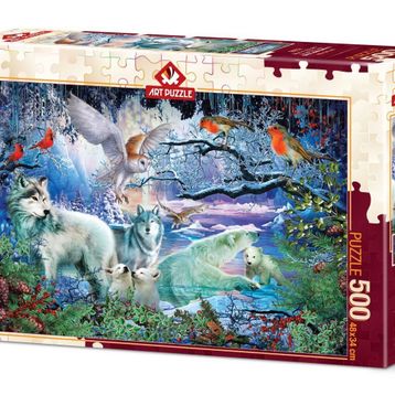 Art Puzzle 500 Buzul Ormanı Puzzle