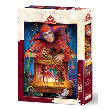 Art Puzzle 500 Parça Maskeli Kuklacı Puzzle