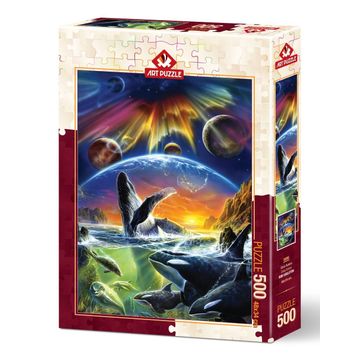 Art Puzzle 500 Parça Orka Evreni Puzzle