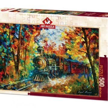 Art Puzzle 500 Parça Sonbahar Treni Puzzle