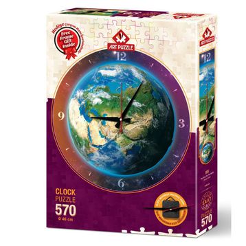 Art Puzzle 5002 Dünya Saati 570 Parça Saat Puzzle