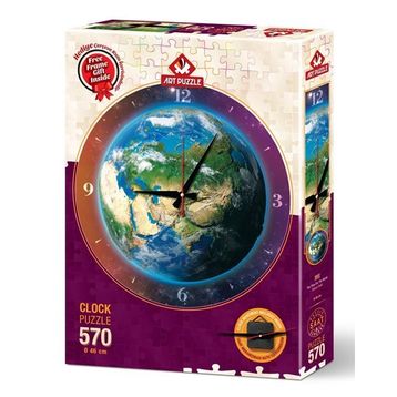 Art Puzzle 5002 Dünya Saati 570 Parça Saat Puzzle