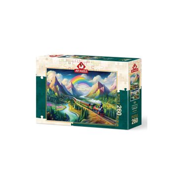 Art Puzzle 5035 260 Parça Gökkuşağı Ekspresi Puzzle